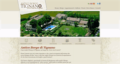 Desktop Screenshot of anticoborgotignano.com